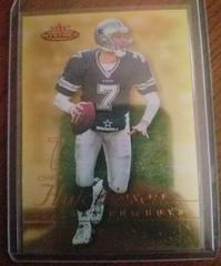 Chad Hutchinson [Gold] Football Cards 2003 Fleer Mystique Prices