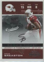 Steve Breaston [Autograph] Football Cards 2007 Playoff Contenders Prices
