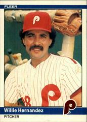 Willie Hernandez #34 Baseball Cards 1984 Fleer Prices
