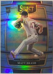 Matt Brash [Carolina Blue Prizm] #1 Baseball Cards 2022 Panini Select Prices