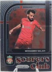 Mohamed Salah Soccer Cards 2022 Panini Prizm Premier League Scorers Club Prices