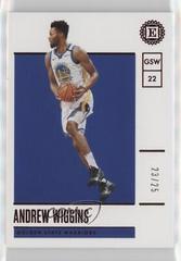 Andrew Wiggins [Red] Basketball Cards 2019 Panini Encased Prices