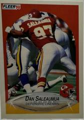 Dan Saleaumua #U-90 Football Cards 1990 Fleer Update Prices
