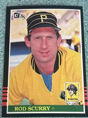Rod Scurry Baseball Cards 1985 Donruss Prices
