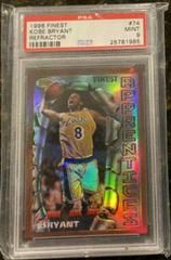 Kobe Bryant [Refractor] #74 Basketball Cards 1996 Finest Prices