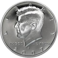2007 S [CLAD PROOF] Coins Kennedy Half Dollar Prices