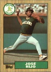 Jose Rijo #34 Baseball Cards 1987 Topps Tiffany Prices