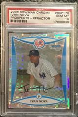 Ivan Nova [Xfractor] #BCP176 Baseball Cards 2008 Bowman Chrome Prospects Prices