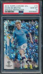 Kevin De Bruyne [Speckle Refractor] Soccer Cards 2019 Topps Chrome UEFA Champions League Prices