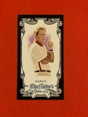 Nick Saban [Mini Black] #244 Baseball Cards 2013 Topps Allen & Ginter Prices
