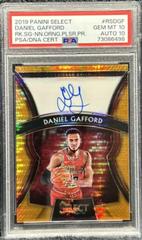 Daniel Gafford [Neon Orange Pulsar Prizm] Basketball Cards 2019 Panini Select Rookie Signatures Prices