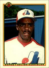 Delino DeShields #119 Baseball Cards 1990 Bowman Tiffany Prices