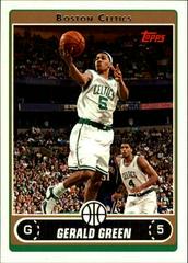 Gerald Green #44 Basketball Cards 2006 Topps Prices