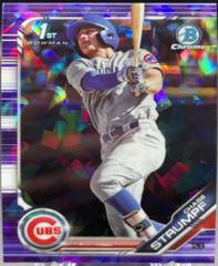 Chase Strumpf [Purple Sapphire] #BDC-178 Baseball Cards 2019 Bowman Draft Chrome Prices