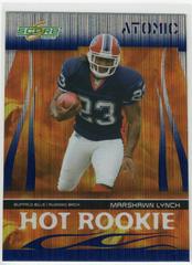 Marshawn Lynch [Atomic] Football Cards 2007 Panini Score Hot Rookie Prices
