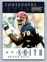 Bruce Smith #78 Football Cards 1995 Playoff Contenders Prices