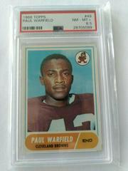 Paul Warfield Football Cards 1968 Topps Prices