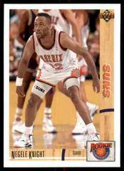 Negele Knight #R16 Basketball Cards 1991 Upper Deck Rookie Standouts Prices