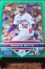 Mookie Betts [Green] Baseball Cards 2023 Topps Flagship Collection Prices