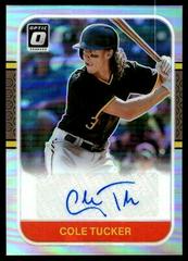 Cole Tucker #RS87-CT Baseball Cards 2021 Panini Donruss Optic Retro 1987 Signatures Prices