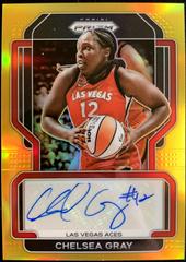 Chelsea Gray [Gold] Basketball Cards 2022 Panini Prizm WNBA Signatures Prices