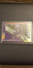 Alexander Mattison [Red and Yellow] Football Cards 2019 Donruss Optic Rookie Phenoms Prices