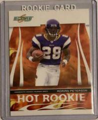 Adrian Peterson Football Cards 2007 Panini Score Hot Rookie Prices