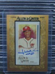 Juan Soto [Black Frame] Baseball Cards 2020 Topps Allen & Ginter Mini Autographs Prices