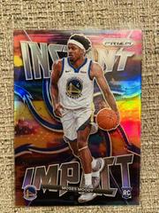 Moses Moody [Silver Prizm] Basketball Cards 2021 Panini Prizm Instant Impact Prices