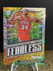 Charles Barkley [Fast Break] Basketball Cards 2022 Panini Prizm Fearless Prices