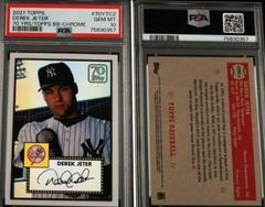 Derek Jeter #70YTC-2 Baseball Cards 2021 Topps Chrome 70 Years of Baseball Prices