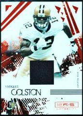 Marques Colston [Materials Emerald Prime Longevity] #62 Football Cards 2009 Panini Donruss Rookies & Stars Prices