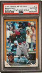 Yandy Diaz [Gold] #ASGC-11 Baseball Cards 2023 Topps Chrome Update All Star Game Prices