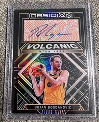 Bojan Bogdanovic [Orange] Basketball Cards 2021 Panini Obsidian Volcanic Signatures Prices
