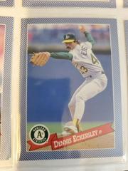 Dennis Eckersley #11 Baseball Cards 1993 Hostess Twinkies Prices