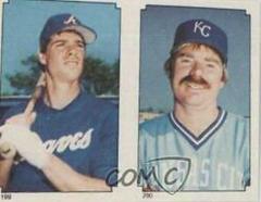 Dale Murphy [Dan Quisenberry] Baseball Cards 1984 Topps Stickers Prices