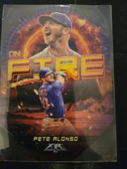 Pete Alonso #EF-9 Baseball Cards 2022 Topps Fire En Fuego Prices