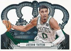 Jayson Tatum Basketball Cards 2017 Panini Crown Royale Prices