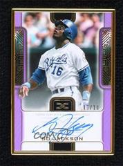 Bo Jackson [Purple] #DCFA-BJA Baseball Cards 2023 Topps Definitive Framed Autograph Collection Prices
