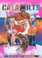 Dominique Wilkins [Pink] #6 Basketball Cards 2022 Panini Origins Catapults Prices