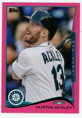 Dustin Ackley [Pink] #9 Baseball Cards 2014 Topps Prices