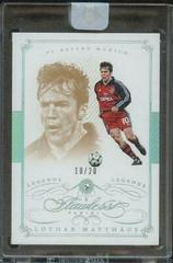Lothar Matthaus [Ruby] Soccer Cards 2016 Panini Flawless Prices