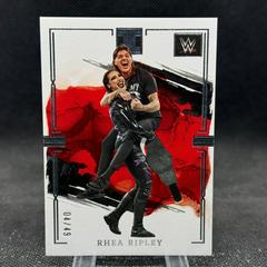 Rhea Ripley [Silver] #4 Wrestling Cards 2023 Panini Impeccable WWE Prices