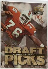 Warren Sapp Football Cards 1995 Playoff Absolute Prices