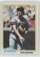 Pete Redfern #81 Baseball Cards 1978 Topps Prices