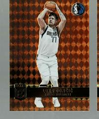 Luka Doncic [Orange] #109 Basketball Cards 2021 Panini Donruss Elite Prices
