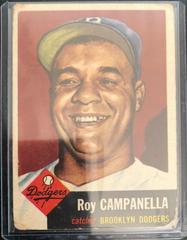 Roy Campanella #27 Baseball Cards 1953 Topps Prices