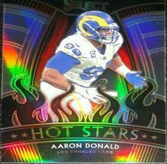 Aaron Donald [Prizm] #6 Football Cards 2020 Panini Select Hot Stars Prices