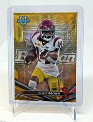 Raleek Brown [Gold Lava] Football Cards 2022 Bowman's Best University Prices