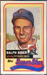 Ralph Kiner #36 Baseball Cards 1989 Topps Ljn Baseball Talk Prices